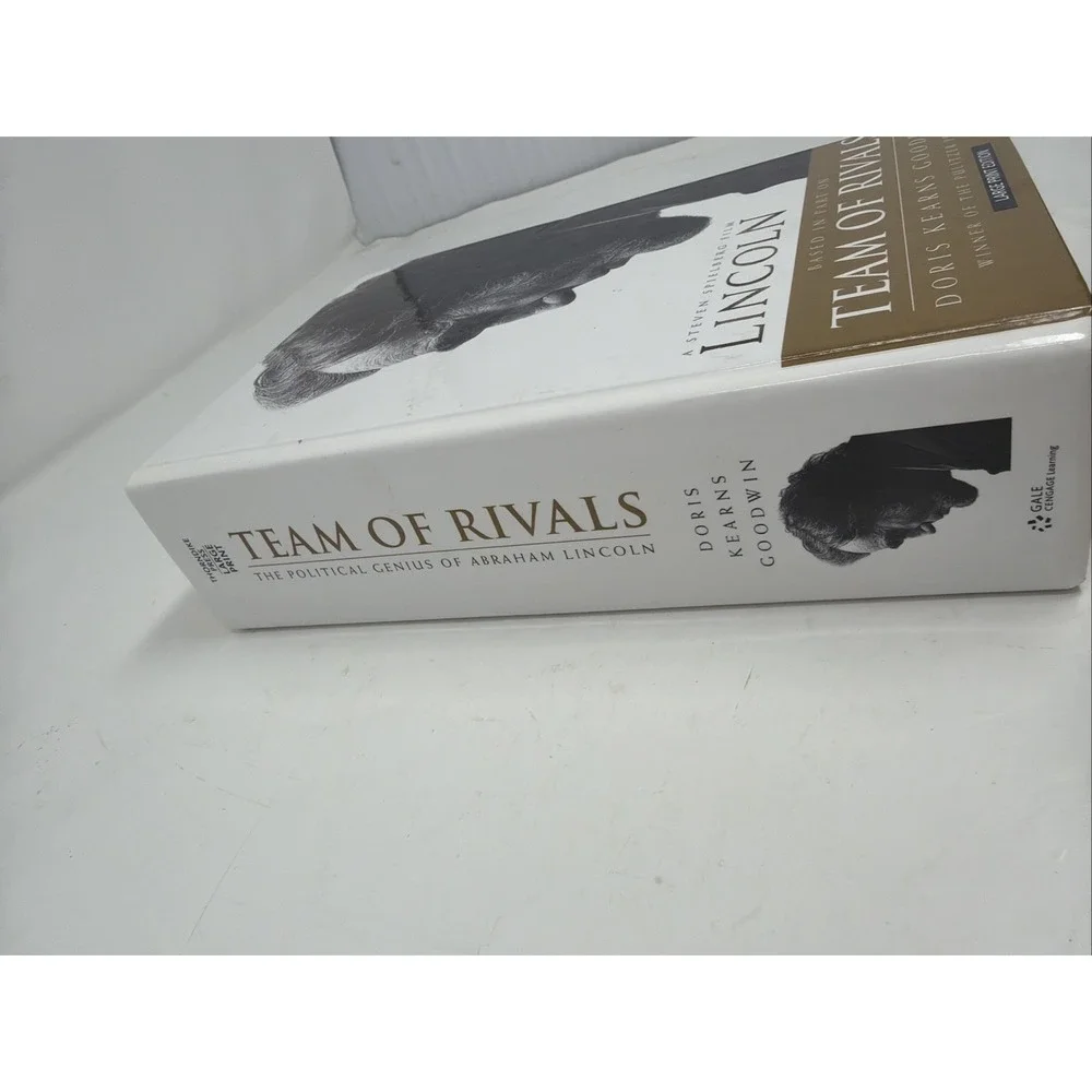 Team Of Rivals~Thorndike Press Large Print By DORIS KEARNS GOODWIN~Hardcover VGC